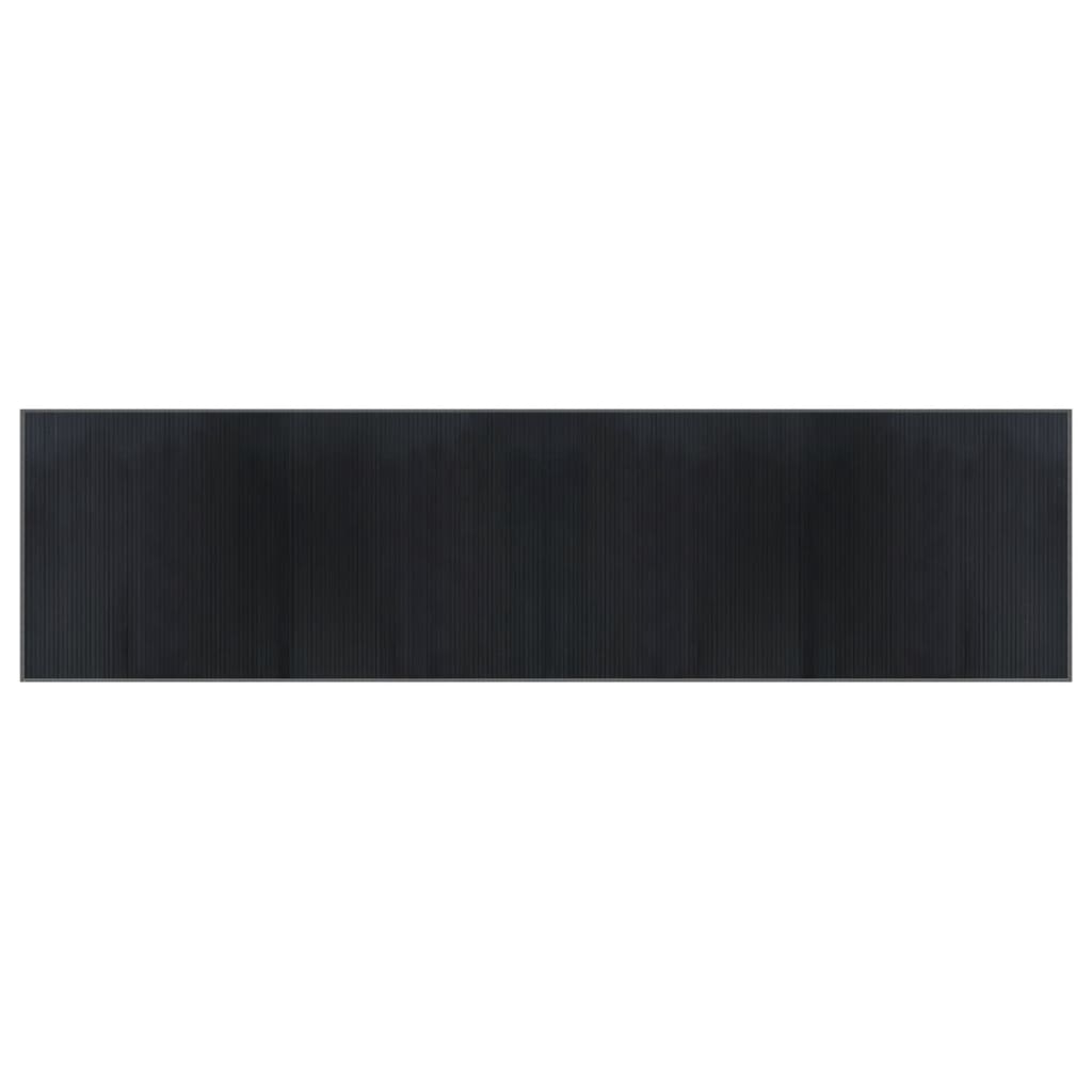Vidaxl rectangular 100x400 cm de bambú gris