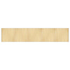 Tappeto vidaxl rettangolare 100x500 cm luce di bambù naturale