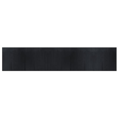 Vidaxl rectangular 100x1000 cm de bambú negro