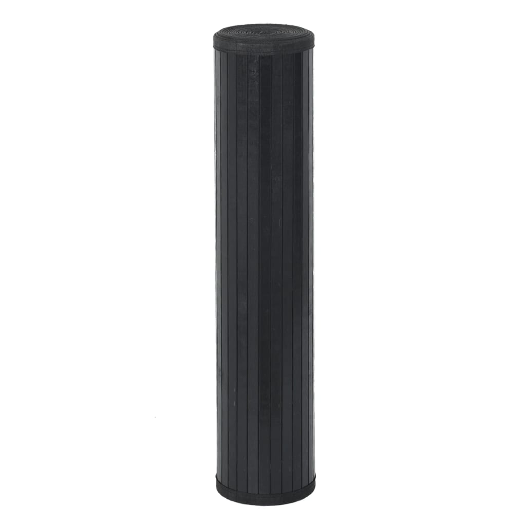 Vidaxl rectangular 100x1000 cm de bambú negro