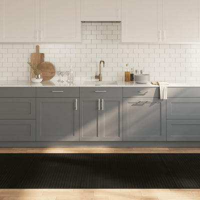 Vidaxl rectangular 100x1000 cm de bambú negro