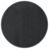VidaXL alfombra redonda 60 cm gris bambú
