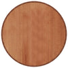 Tappeto Vidaxl intorno a 80 cm di bambù marrone