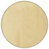 Vidaxl vloerkleed rond 80 cm bamboe lichtnaturel