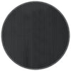 Vidaxl vloerkleed rond 80 cm bamboe grijs