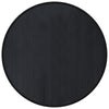 Vidaxl vloerkleed rond 100 cm bamboe zwart