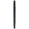 Vidaxl vloerkleed rond 100 cm bamboe zwart