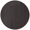 Tappeto vidaxl intorno a 100 cm di bambù marrone scuro