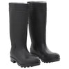 Vidaxl regenlaarzen maat 39 pvc zwart