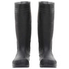 Vidaxl regenlaarzen maat 39 pvc zwart