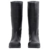 Vidaxl Rainboots tamaño 43 PVC Negro