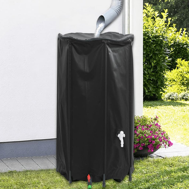 Vidaxl Tank de agua con grifo plegable 380 L PVC