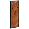Vidaxl kapstokken 2 st 35x1x90 cm massief acaciahout