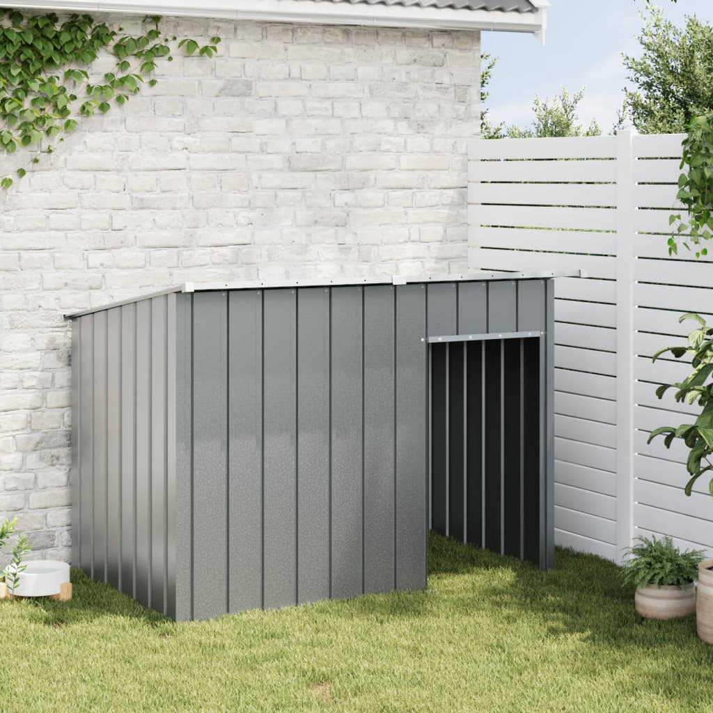 Vidaxl Loft con techo 153x91x110 cm de acero antracita
