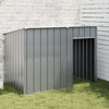 Vidaxl Loft con techo 153x91x110 cm de acero antracita