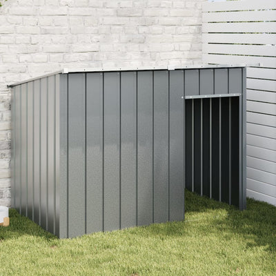 Vidaxl Loft con techo 153x91x110 cm de acero antracita