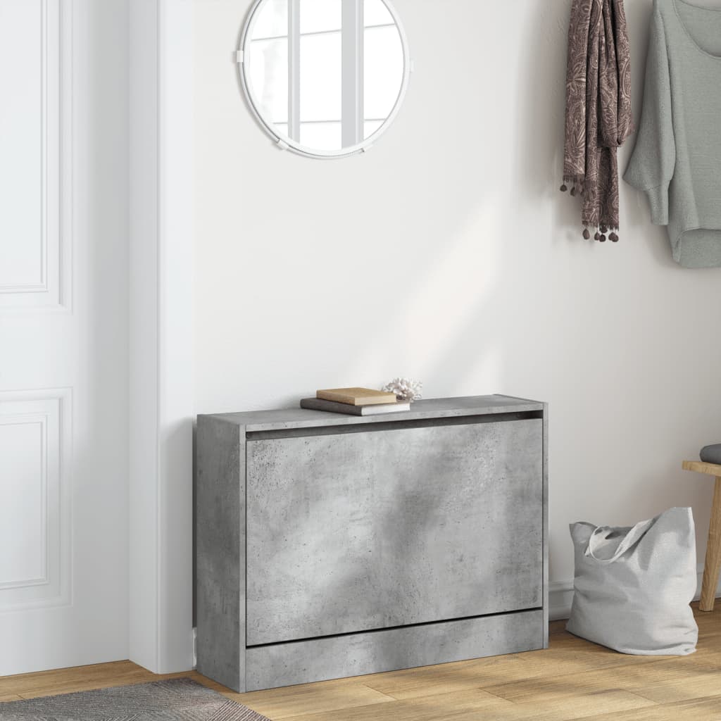 Vidaxl Cabinet da scarpe 80x21x57 cm Prezzo in legno trasformato