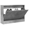 Gabinete de zapatos Vidaxl 80x21x57 cm Precio de concreto de madera procesada