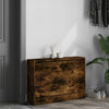 Vidaxl schoenenkast 80x21x57 cm bewerkt hout gerookt eikenkleurig
