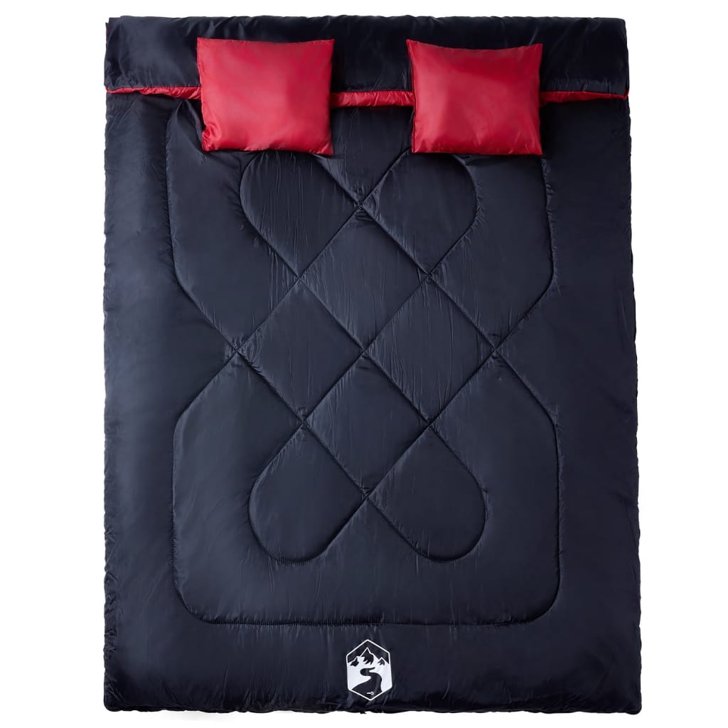 Saco de dormir doble vidaxx con almohadas para adultos 3-4 estaciones