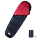 VidaXL saco de dormir momia para adultos camping 3 estaciones