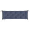 Vidaxl Garden Bench Cushion 150x50x7 CM Oxford Fabric Blue azul