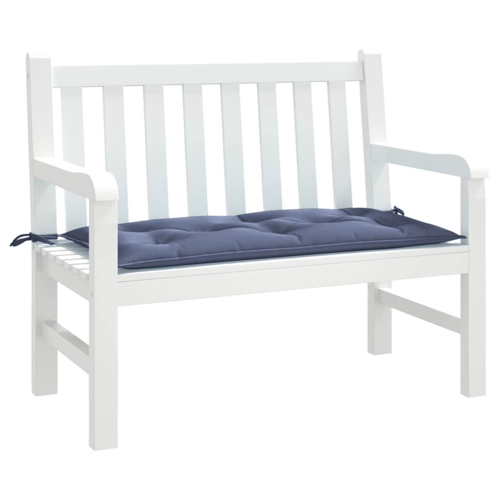Vidaxl Garden Bench Cushion 110x50x7 CM Oxford Fabric Marine Blue