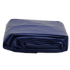 Vidaxl dekzeil 650 g m² 5x6 m blauw