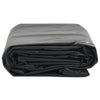 Vidaxl dekzeil 650 g m² 5x5 m antracietkleurig