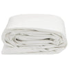 Vidaxl dekzeil 650 g m² 1x2,5 m wit