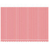 Tela de reemplazo de Vidaxl para Luifel rayado 4.5x3 m rojo y blanco