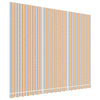 Panno sostitutivo Vidaxl per Luifel Striped 4,5x3,5 m multicolori