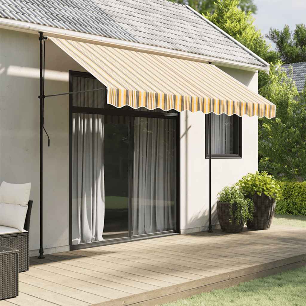 Telo di ricambio Vidaxx per tenda da sole a righe 3x2,5 m multicolore