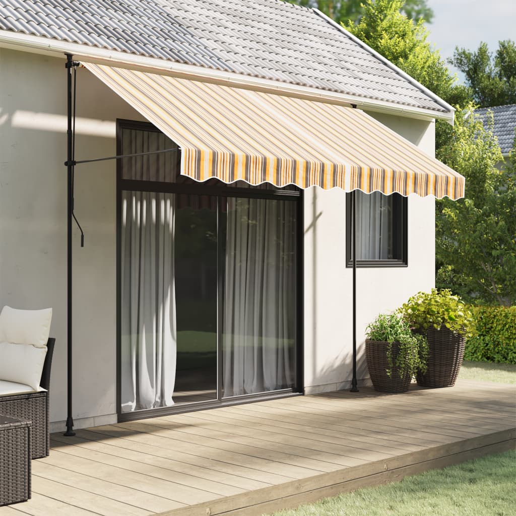 Telo di ricambio Vidaxx per tenda da sole a righe 3x2,5 m multicolore