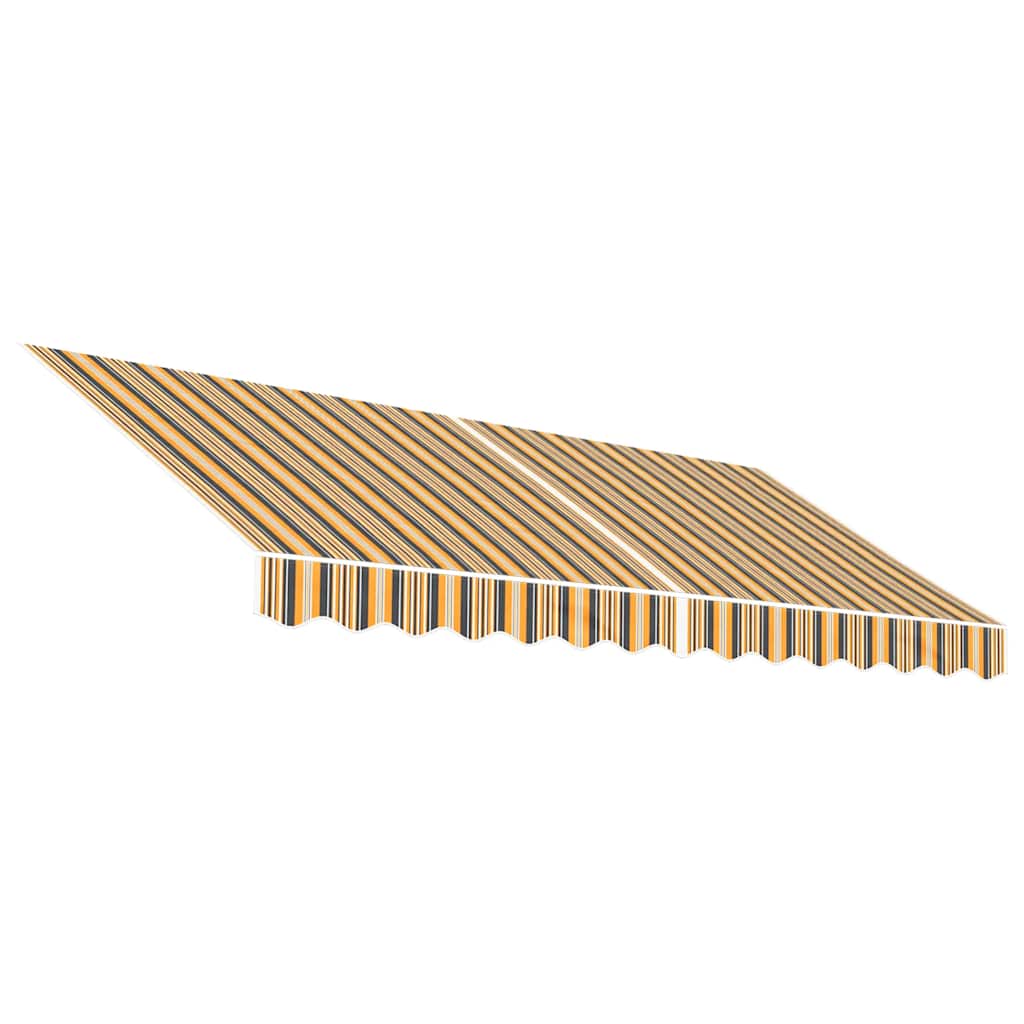Tela de reemplazo de Vidaxl para Luifel rayado 3.5x2.5 m multiColeado