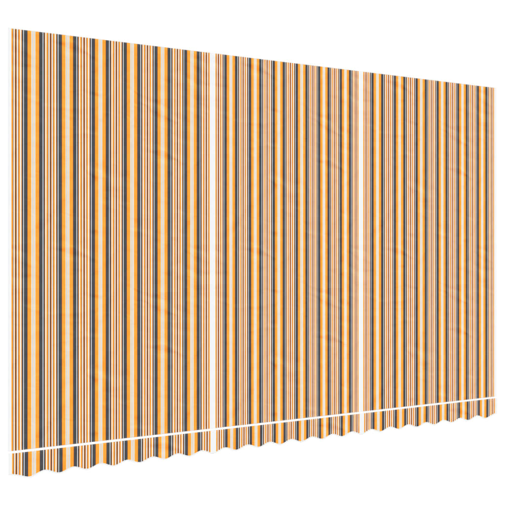 Vidaxx tela de repuesto para toldo a rayas 5x3 m multicolor