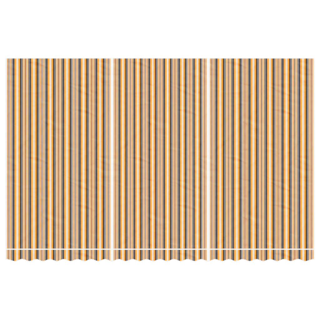 Vidaxx tela de repuesto para toldo a rayas 5x3 m multicolor