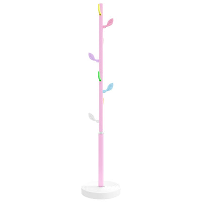 Vidaxl Rack Rack 172 cm Polvo de hierro con recubrimiento rosa