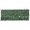Vidaxl balkonscherm met donkergroene bladeren 200x75 cm