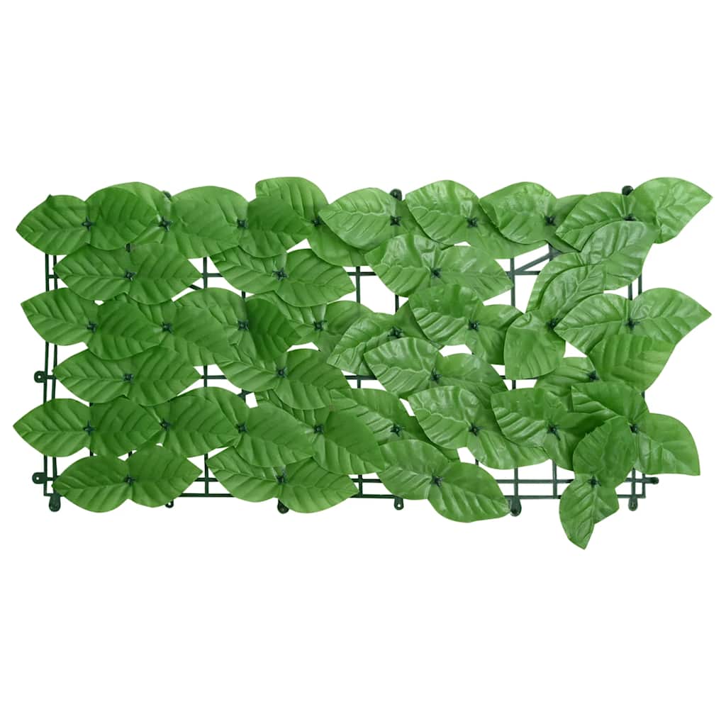 Schermo del balcone Vidaxl con foglie verdi 200x150 cm