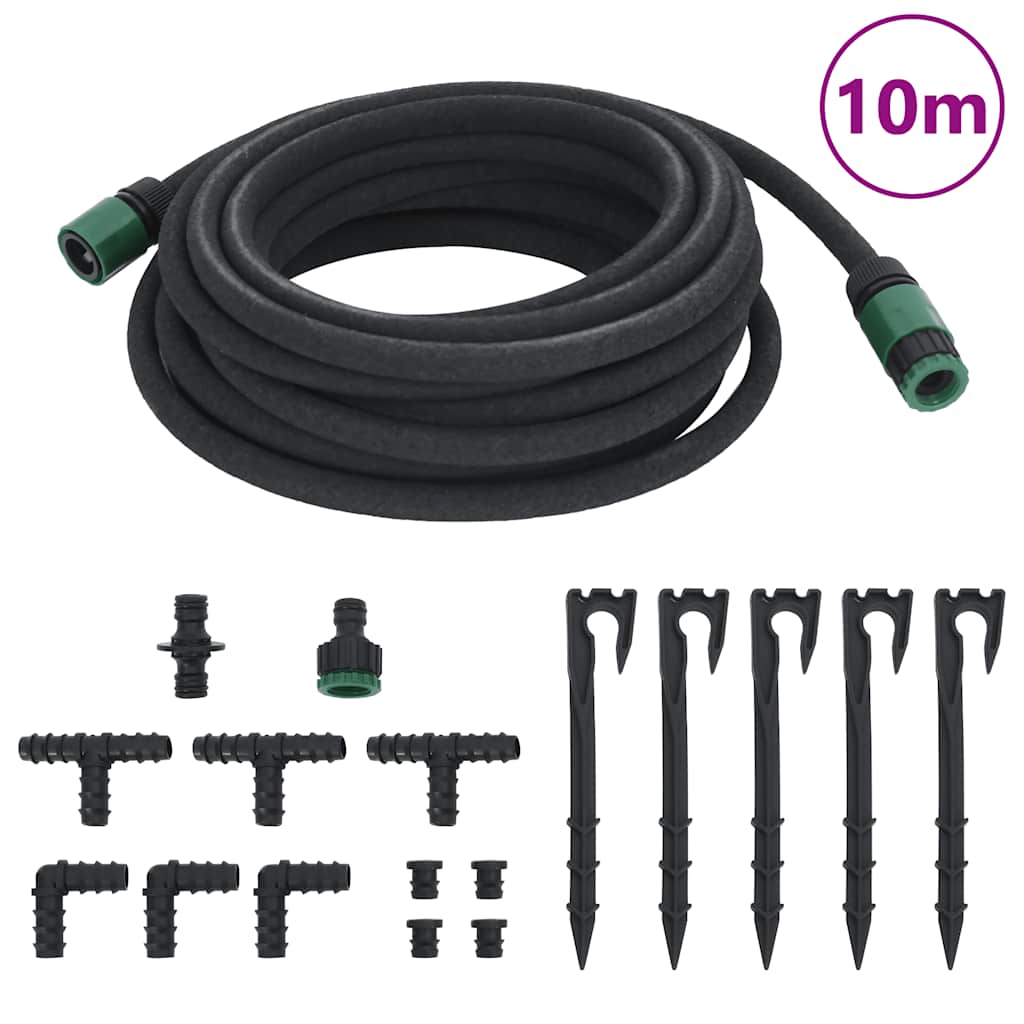 Vidaxl DRIP HOSE 0,6 '' 10 m Black