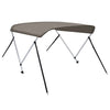 Vidaxl biminitop 2 bogen 150x120x110 cm grijs