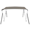 Vidaxl Biminitop 3 archi 183x180x137 cm grigio
