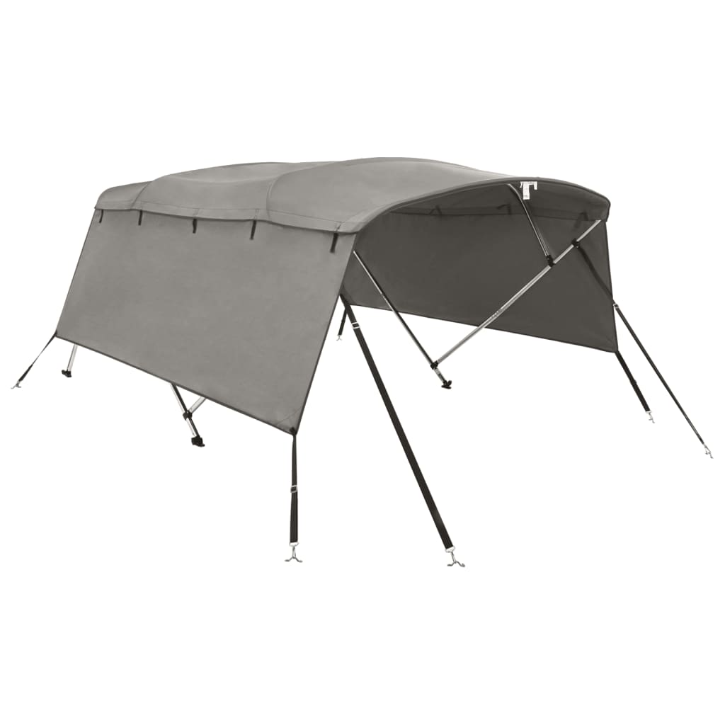 VidaXL bimini top 4 arcos con paredes laterales 243x(185-198)x137 cm