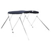 Vidaxl biminitop 3 bogen met mesh zijwanden 183x(170-182)x137 cm