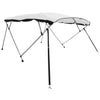 Vidaxl biminitop 4 bogen met mesh zijwanden 243x(185-198)x137 cm