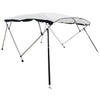 Vidaxl biminitop 4 bogen met mesh zijwanden 243x(200-213)x137 cm