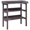 Vidaxl Table pianta con ripiani 78x38x82.5 cm pino -wood