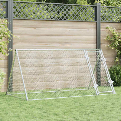 Vidaxl Chicken Coop 200x105x91 cm in acciaio zincato colorato