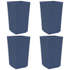 Plantadores Vidaxl 4 ST 32.5x32.5x57 CM Polypropene Gray